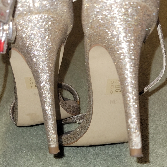 Steve Madden Women's Sparkling Heels - Silver - Picture 6 of 8